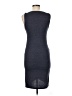 Leith Solid Gray Cocktail Dress Size M - photo 2
