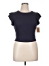 Assorted Brands Blue Short Sleeve Top Size XL - photo 1