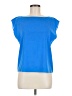 Alice + Olivia Blue Short Sleeve Top Size M - photo 1
