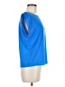 Alice + Olivia Blue Short Sleeve Top Size M - photo 4