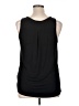 Iz Byer 100% Polyester Black Sleeveless Blouse Size XL - photo 2