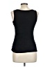 St. John's Bay 100% Cotton Black Sleeveless Top Size L - photo 2
