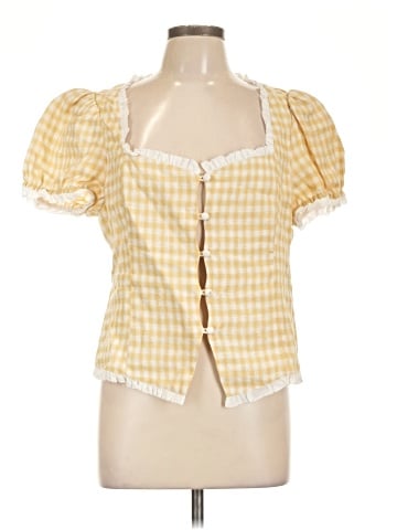 Reformation Short Sleeve Blouse (view 1)