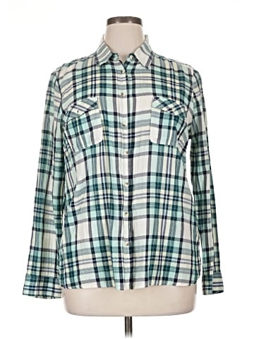 SONOMA life + style Long Sleeve Button-Down Shirt (view 1)