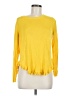 MICHAEL Michael Kors 100% Viscose Yellow Pullover Sweater Size M - photo 1