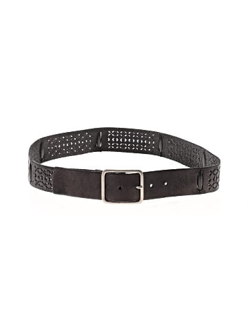 Buckle Leather Belt (view 1)