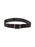 Buckle 100% Leather Black Leather Belt Size L - photo 1