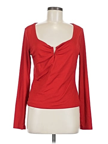 Faded Rose Long Sleeve Top (view 1)