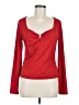 Faded Rose Red Long Sleeve Top Size L - photo 1