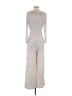 Eliza J Metallic Silver Jumpsuit Size 8 (petite) - photo 2