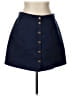 Old Navy 100% Polyester Solid Blue Casual Skirt Size 10 - photo 1