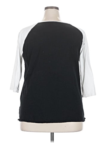 Soft As A Grape 3/4 Sleeve T-Shirt (view 2)