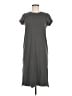 Splendid Solid Gray Casual Dress Size M - photo 1