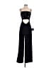 Lulus 100% Polyester Black Jumpsuit Size S - photo 1