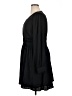 Express 100% Polyester Solid Black Casual Dress Size XL - photo 5