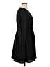 Express 100% Polyester Solid Black Casual Dress Size XL - photo 4