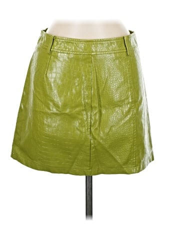 Sans Souci Faux Leather Skirt (view 1)