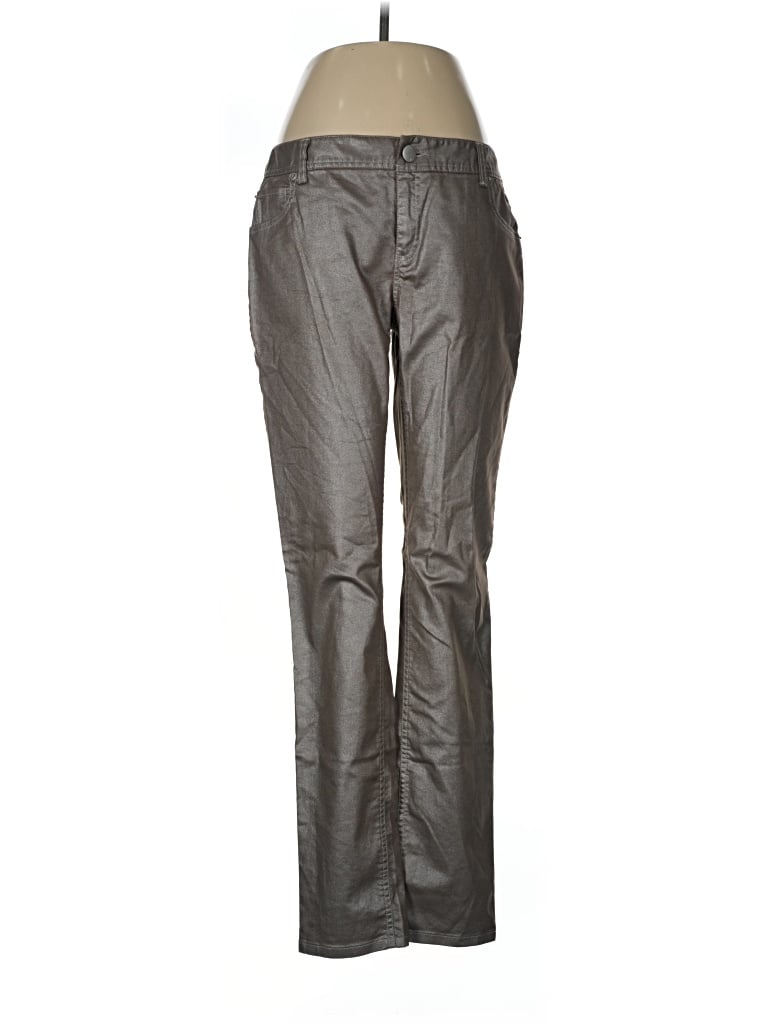 Pre-owned Inc Denim Jeggings In Silver