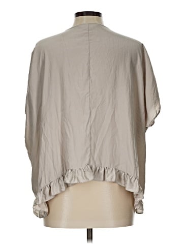 Clover Canyon Short Sleeve Silk Top (view 2)