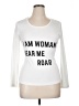 Shein Curve White Long Sleeve T-Shirt Size 0X - photo 1