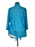 Slinky Brand 100% Polyester Blue Cardigan Size 1X - photo 2