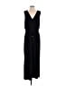 Spense Solid Black Jumpsuit Size 8 - photo 1