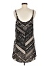 CAbi 100% Polyester Chevron-herringbone Gray Casual Dress Size M - photo 2