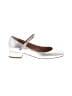 L.K. Bennett 100% Leather Silver Heels Size EU 37 - photo 1
