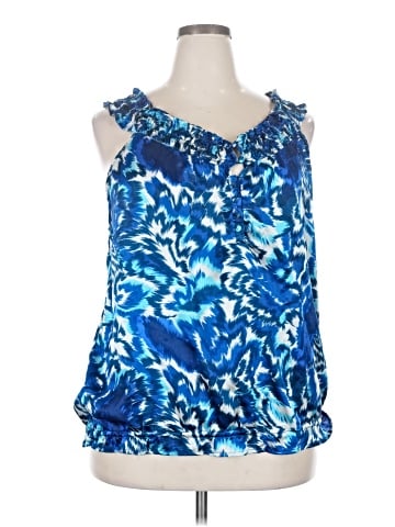 Unique Spectrum Sleeveless Blouse (view 1)