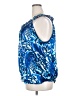 Unique Spectrum Blue Sleeveless Blouse Size 2X - photo 5