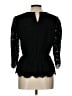 Express Black 3/4 Sleeve Top Size L - photo 2