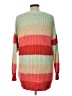 Torrid Color Block Orange Pullover Sweater Size Lg Plus (0) - photo 2