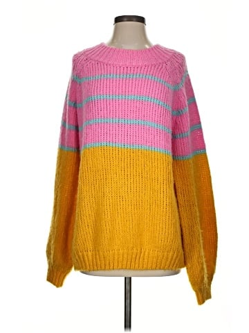 Listicle Pullover Sweater (view 1)