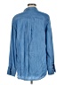 Lands' End 100% Lyocell Blue Long Sleeve Button-Down Shirt Size M - photo 2