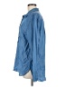 Lands' End 100% Lyocell Blue Long Sleeve Button-Down Shirt Size M - photo 5