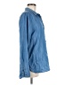 Lands' End 100% Lyocell Blue Long Sleeve Button-Down Shirt Size M - photo 4