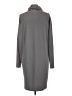 CAbi Solid Gray Casual Dress Size L - photo 2