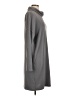 CAbi Solid Gray Casual Dress Size L - photo 4