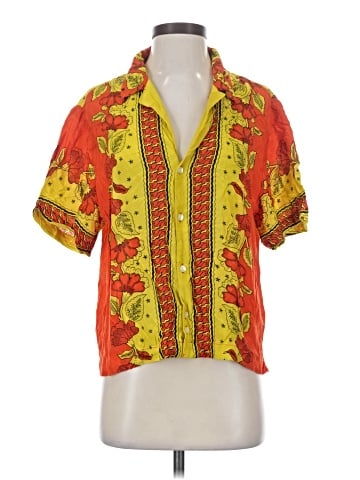Urban Outfitters Short Sleeve Blouse (view 1)