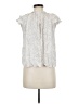 A New Day 100% Rayon Silver Sleeveless Blouse Size M - photo 2