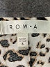 Row A 100% Rayon Animal Print Silver Cocktail Dress Size S - photo 7