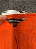 Unique Spectrum 100% Polyester Orange 3/4 Sleeve Blouse Size XL - photo 7
