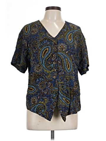 Karen Kane Short Sleeve Blouse (view 1)