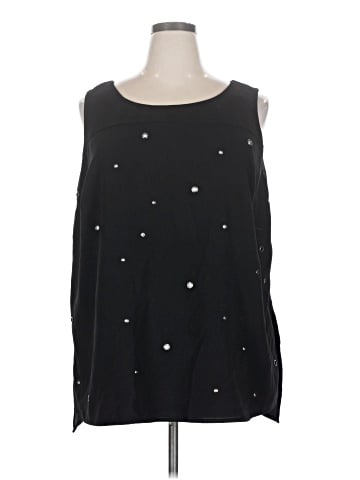Worthington Sleeveless Blouse (view 1)