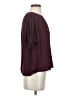 Current Air 100% Polyester Burgundy Short Sleeve Blouse Size S - photo 4
