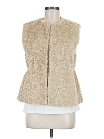Solid & Striped Faux Fur Vest (view 1)