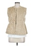 Solid & Striped 100% Polyester Tan Faux Fur Vest Size S - photo 1