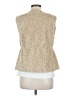Solid & Striped 100% Polyester Tan Faux Fur Vest Size S - photo 2