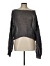 Shein 100% Polyester Metallic Gray Pullover Sweater Size L - photo 1