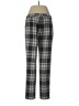 Leifsdottir Plaid Black Casual Pants Size 8 - photo 2